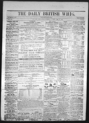 Daily British Whig (1850), 11 May 1850