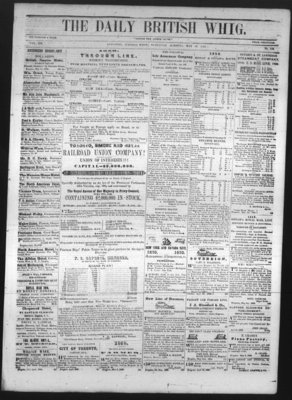 Daily British Whig (1850), 18 May 1850