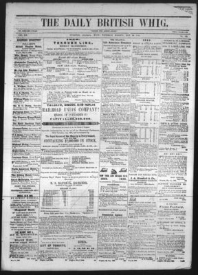 Daily British Whig (1850), 23 May 1850