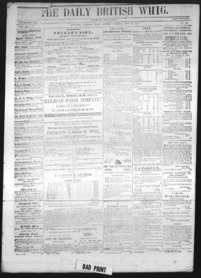 Daily British Whig (1850), 27 May 1850