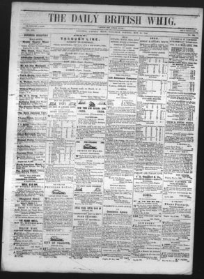 Daily British Whig (1850), 30 May 1850