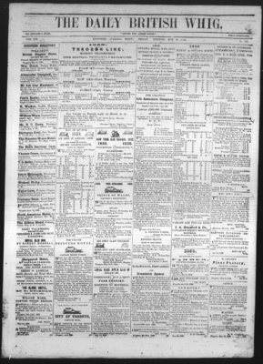 Daily British Whig (1850), 31 May 1850