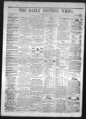 Daily British Whig (1850), 1 Jul 1850