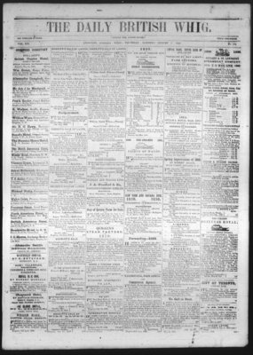 Daily British Whig (1850), 1 Aug 1850