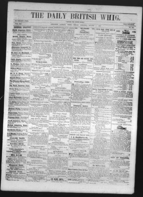 Daily British Whig (1850), 2 Aug 1850