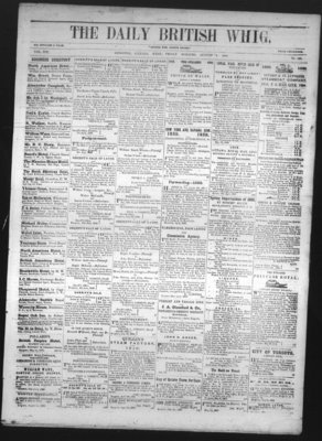 Daily British Whig (1850), 9 Aug 1850