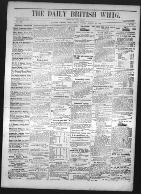 Daily British Whig (1850), 16 Aug 1850