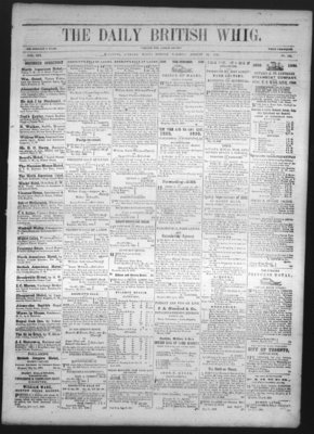 Daily British Whig (1850), 19 Aug 1850