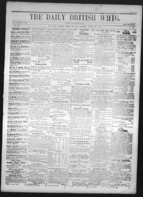 Daily British Whig (1850), 20 Aug 1850