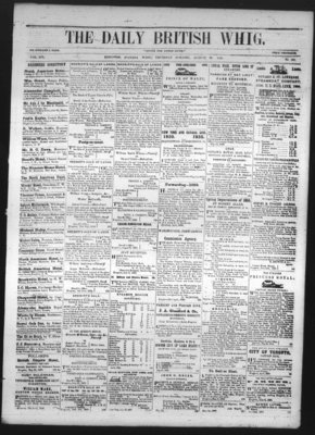 Daily British Whig (1850), 22 Aug 1850