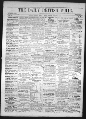 Daily British Whig (1850), 23 Aug 1850