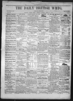 Daily British Whig (1850), 29 Aug 1850