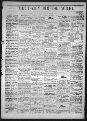 Daily British Whig (1850), 31 Aug 1850