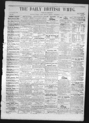 Daily British Whig (1850), 2 Sep 1850