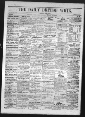 Daily British Whig (1850), 4 Sep 1850