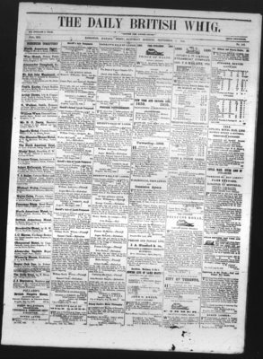 Daily British Whig (1850), 7 Sep 1850