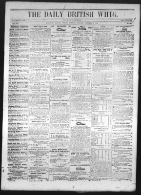 Daily British Whig (1850), 8 Oct 1850