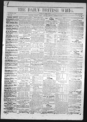 Daily British Whig (1850), 22 Oct 1850