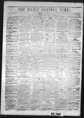 Daily British Whig (1850), 1 Nov 1850