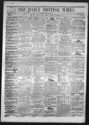 Daily British Whig (1850), 5 Nov 1850