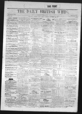 Daily British Whig (1850), 15 Nov 1850