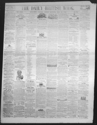 Daily British Whig (1850), 23 May 1862