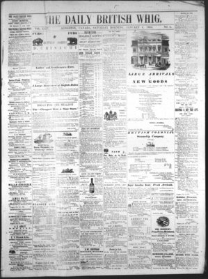 Daily British Whig (1850), 6 Jan 1866