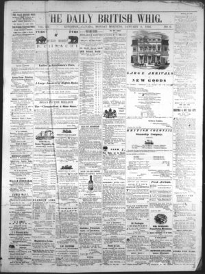 Daily British Whig (1850), 8 Jan 1866