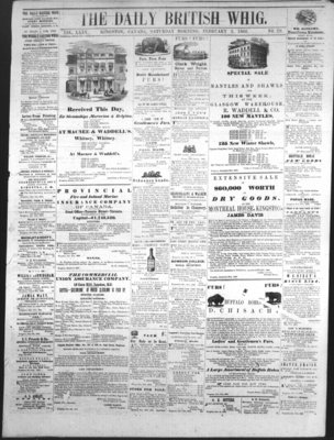 Daily British Whig (1850), 3 Feb 1866