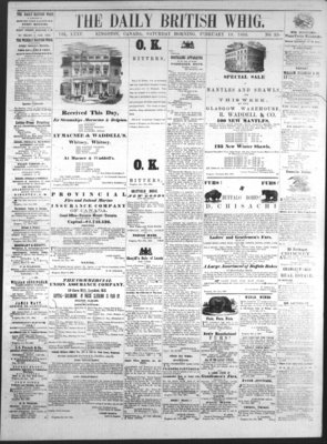 Daily British Whig (1850), 10 Feb 1866