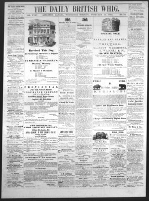 Daily British Whig (1850), 14 Feb 1866