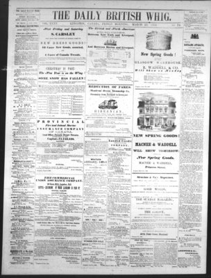 Daily British Whig (1850), 23 Mar 1866