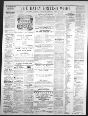 Daily British Whig (1850), 21 Apr 1866