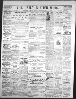 Daily British Whig (1850), 1 May 1866