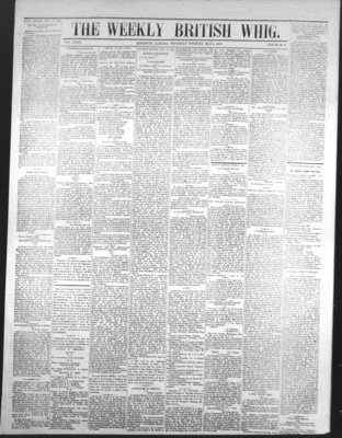 Daily British Whig (1850), 3 May 1866