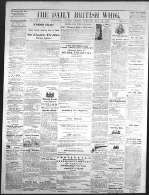 Daily British Whig (1850), 11 May 1866