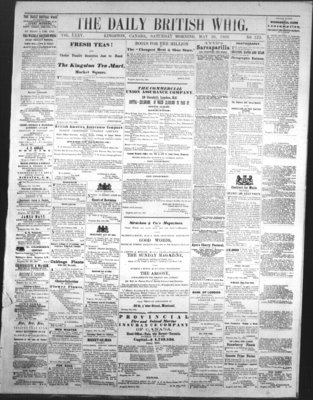 Daily British Whig (1850), 26 May 1866