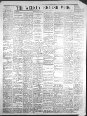 Daily British Whig (1850), 14 Jun 1866