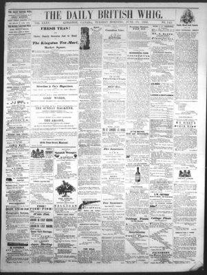 Daily British Whig (1850), 19 Jun 1866