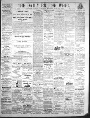 Daily British Whig (1850), 23 Jun 1866