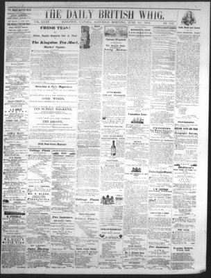 Daily British Whig (1850), 30 Jun 1866