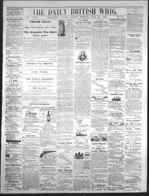 Daily British Whig (1850), 20 Jul 1866