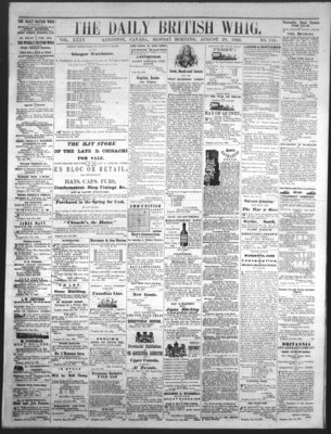 Daily British Whig (1850), 20 Aug 1866