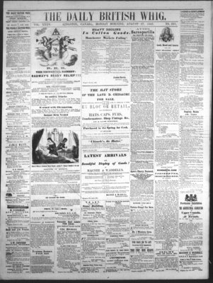 Daily British Whig (1850), 27 Aug 1866