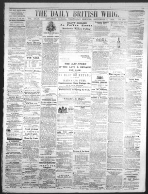 Daily British Whig (1850), 5 Sep 1866