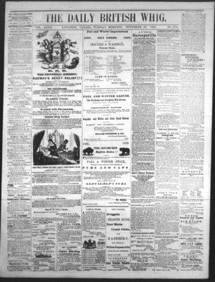 Daily British Whig (1850), 20 Nov 1866