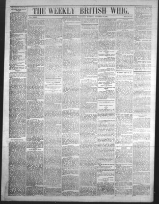 Daily British Whig (1850), 29 Nov 1866