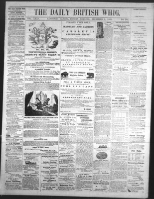 Daily British Whig (1850), 3 Dec 1866