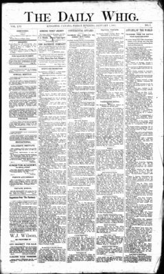 Daily British Whig (1850), 7 Jan 1887