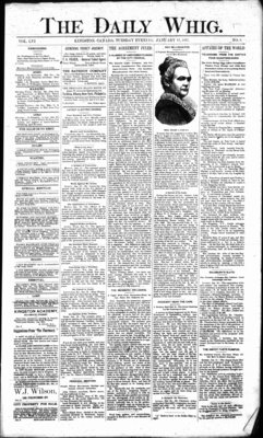 Daily British Whig (1850), 11 Jan 1887